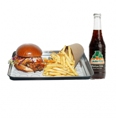 Grilled Chicken Burger Meal